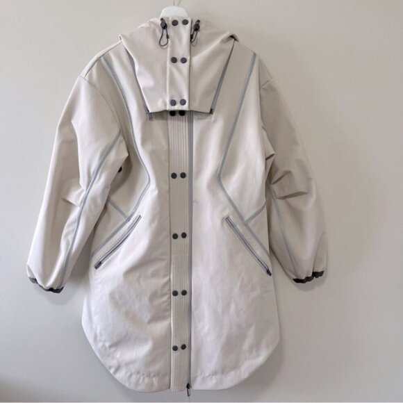 Free People Movement Moon Magic Reflective Rain Parka Size S - Picture 4 of 16